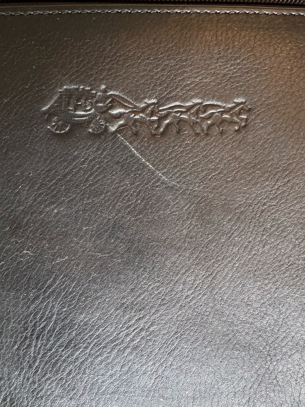 Claire Chase IP 300 case in black leather. - Picture 3 of 7